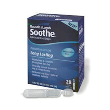 Collirio Bausch & Lomb, Sollievo Lubrificante per Occhi Secchi, Senza Conservanti, 0,6 mL, 28 Pezzi (Confezione da 2)