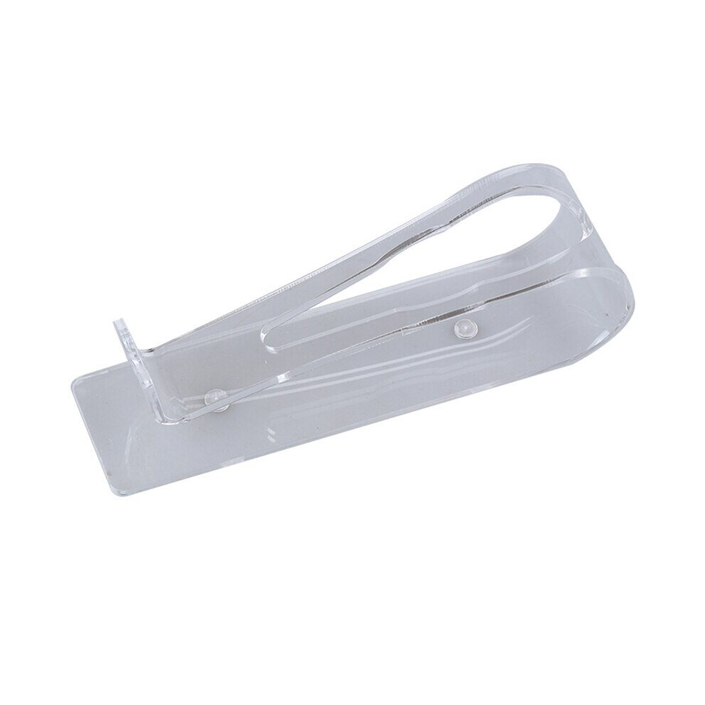 Lahdek 2 Color Acrylic Tattoo Machine Holder Stand Rack Rest Support Organizer Makeup Eyebrow Pen Tray Frame Holder Tattoo Accessories