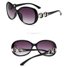 (Deep Black) Vintage Retro Shades Sunglasses Ladies Summer UV400