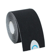 (Black) 5m Kinesiology Tape Muscle Strain Injury Support Physio Sports