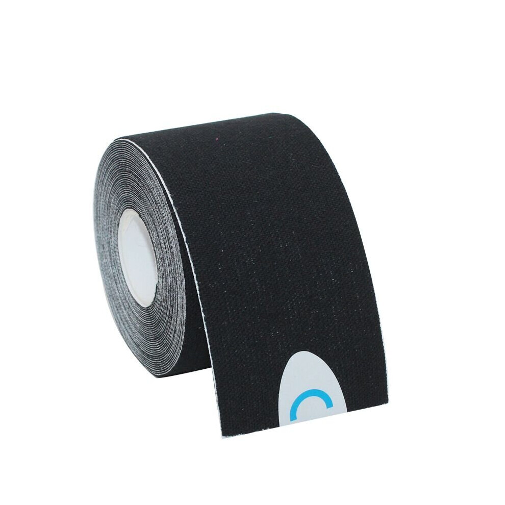 Black (Black) 5M Kinesiology Tape Muscle Strain Injury Support Physio Sports
