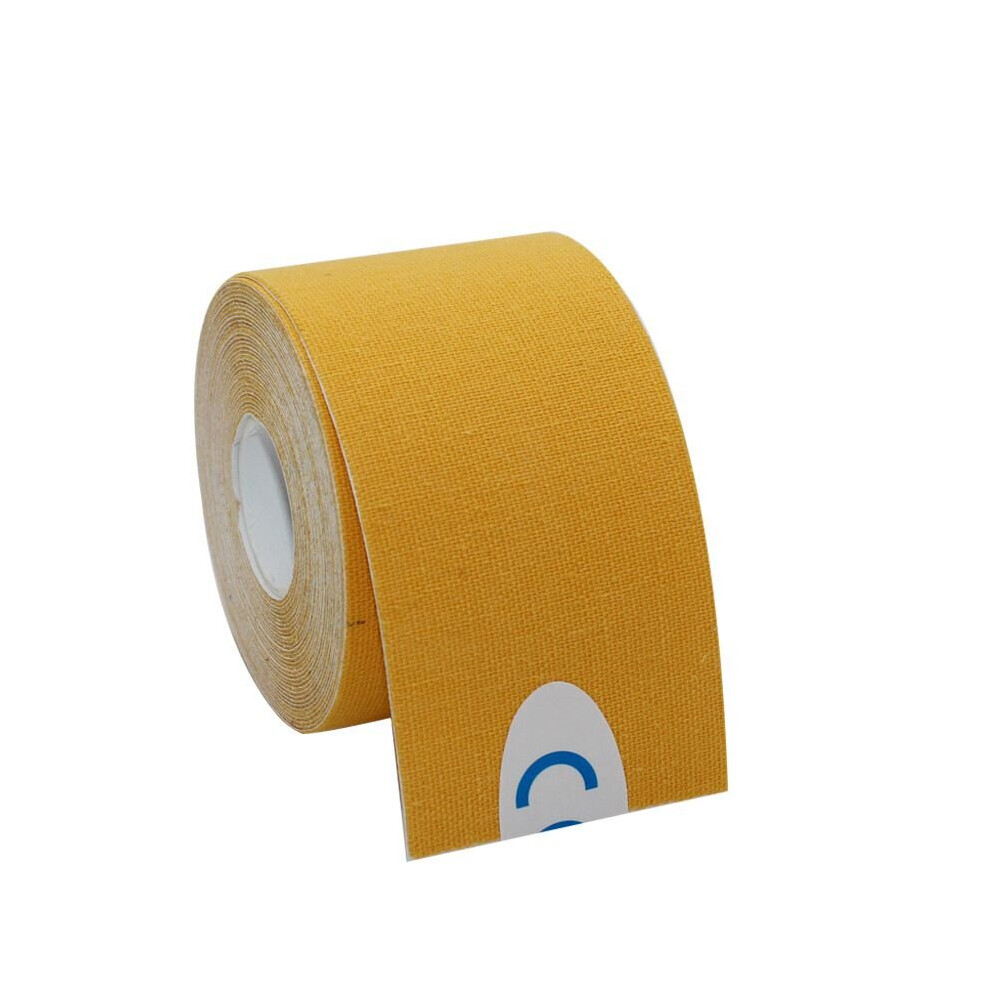 Yellow (Yellow) 5M Kinesiology Tape Muscle Strain Injury Support Physio Sports