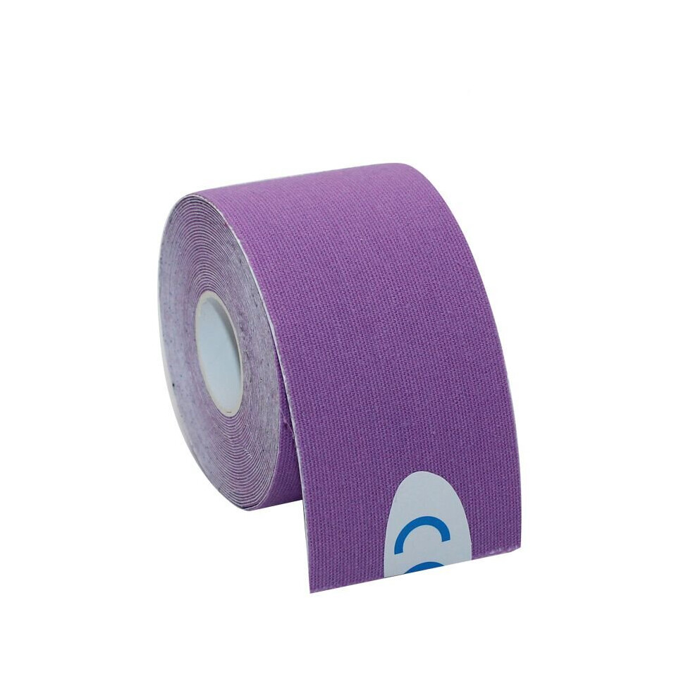 (Purple) 5M Kinesiology Tape Muscle Strain Injury Support Physio Sports Purple