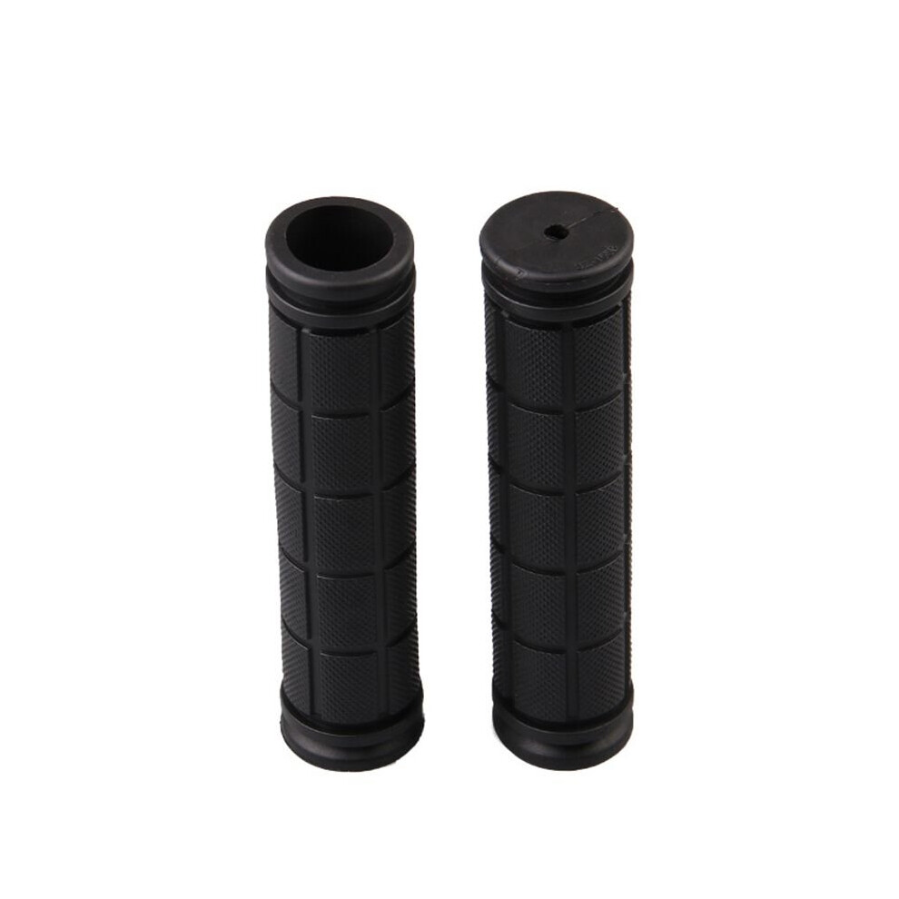 (Black) Soft Bike Handle Bar Grips Mtb Bmx Road Mountain Black