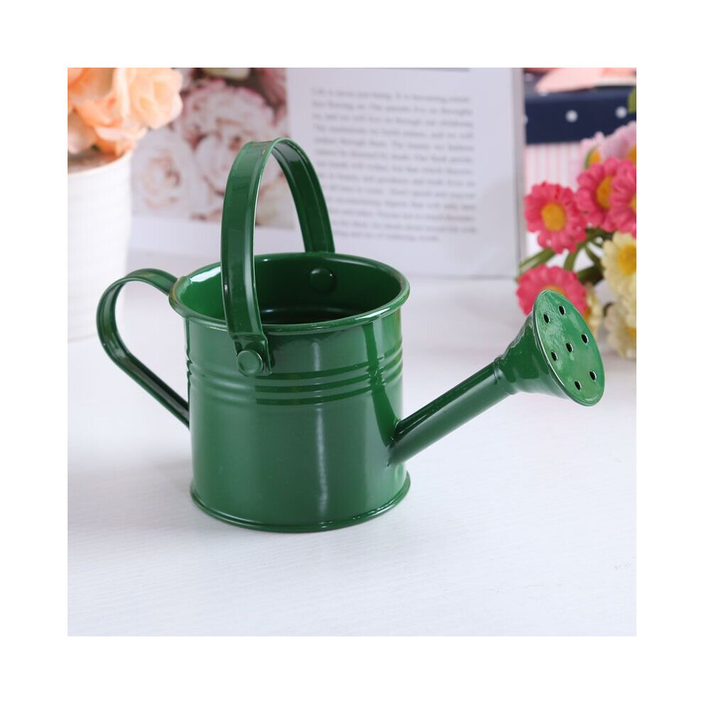 ( Green) Mini Flower Kettle Water Spraying Watering Pot Garden Dark/Green