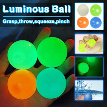(Blue) Sticky Balls for Ceiling Stress Relief Globbles Stress Gift