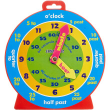 Premier Stationery Clever Kidz Magnetic Clever Clock as Mentioned H2754992