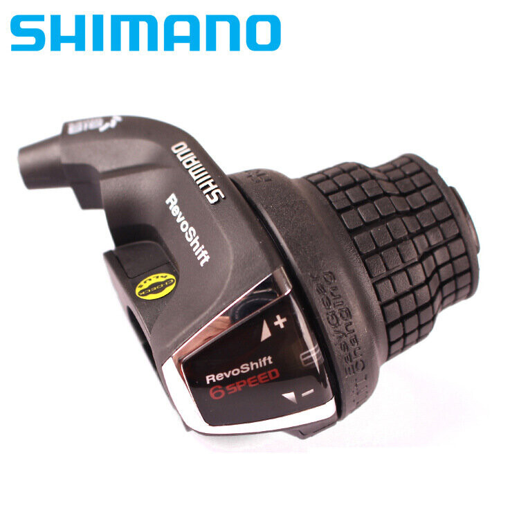 Sram Red Shimano Shift SL-RS25 - Poignée Tournante (Twist Grip) Droite 7 Vitesses, Noir - Pour VTT Piece Transmission Velo Neuf