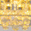 Living And Home (50cm Square, Adjustable) Modern LED Ceiling Light Crystal Flush Chandelier 6