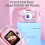 (rosa) Mini digital selfie-kamera för barn – leksaker och gåvor 2