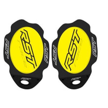 (One, Flo Yellow) Motorbike Motorcycle Sports Touring Knee Sliders RST