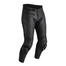 (40, Black / Black) Sabre Motorbike Motorcycle Sports Touring CE Mens Long Leg Leather Jean