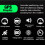 M7 Car HUD OBD2 EOBD Head Up Display OBD2 + GPS Dual System Overspeed On-Board Computer Car Speed Windshield Projector 5