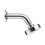 Mira-Showers Mira Fixed Beat Shower Head and Arm Chrome and White 100mm Single-Spray Pattern 1