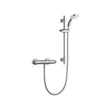Mira Mixer Shower Coda Pro Rear-Fed Exposed Thermostatic Single-Spray