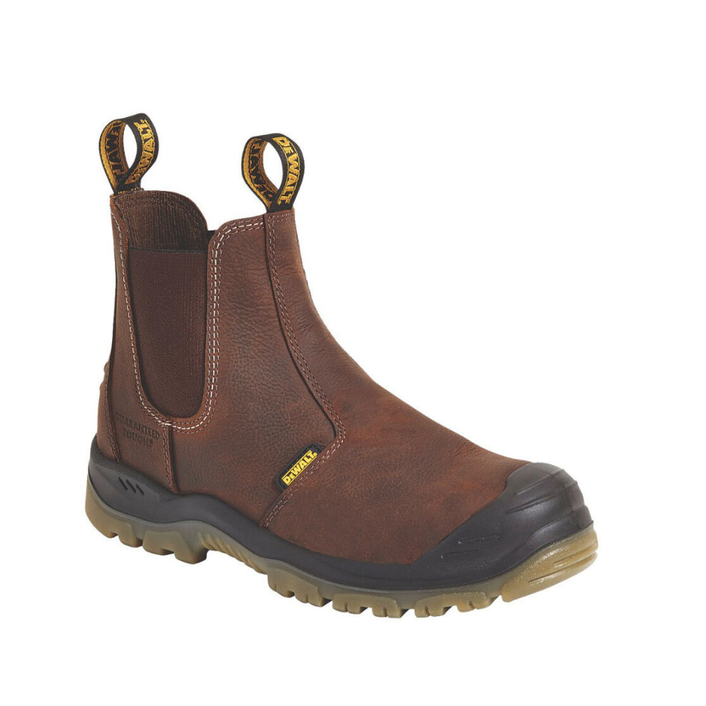 Dewalt Nitrogen Safety Dealer Boots Brown Size 8 Wide Fit Water-Resistant Upper