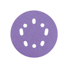 Trend Aluminium Oxide Orbital Sanding Disc 125mm x 120G (Pack 50) AB/125/120A/B