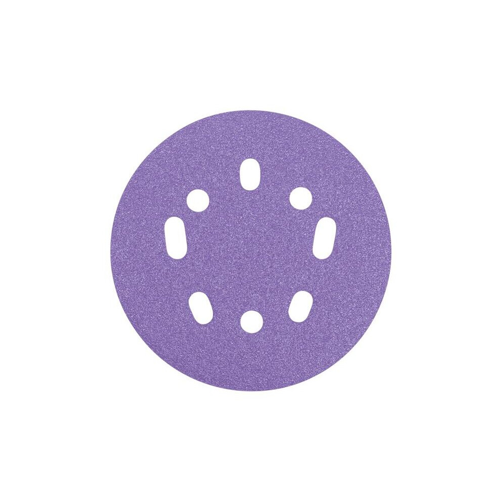 Trend Aluminium Oxide Orbital Sanding Disc 125Mm X 120G (Pack 50) Ab/125/120A/B