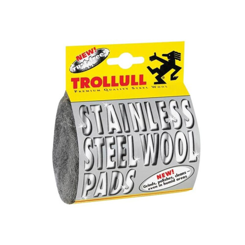 Trollull Edelstahl-Wollpads (2er-Pack) TRL725702