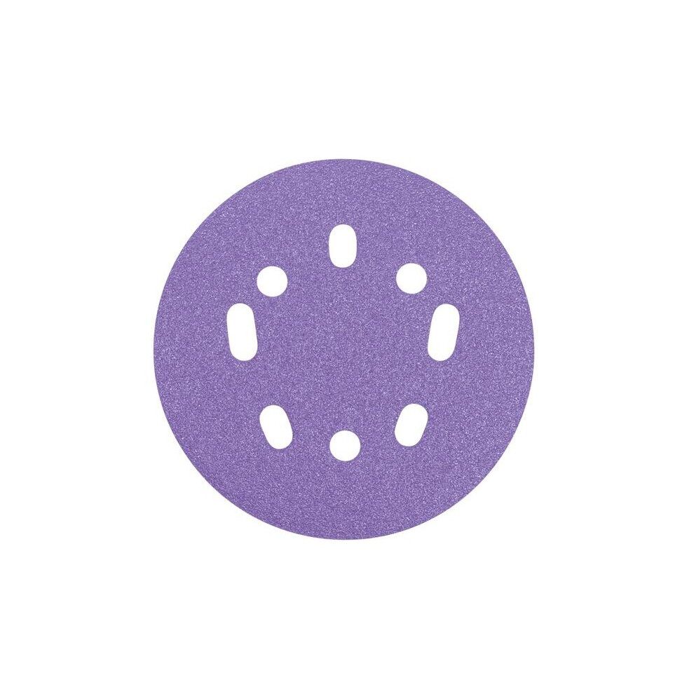 Trend Zirconium Orbital Sanding Disc 125mm x 40G (Pack 10) AB/125/40Z