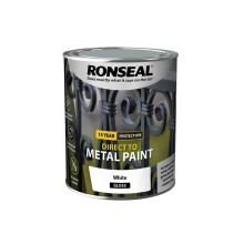 Ronseal Direct to Metal Paint White Gloss 750ml 39198
