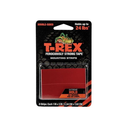 Λωρίδες στερέωσης Shurtape T-REX Extreme Hold 2.54 x 7.62cm (Συσκευασία 8) 286252