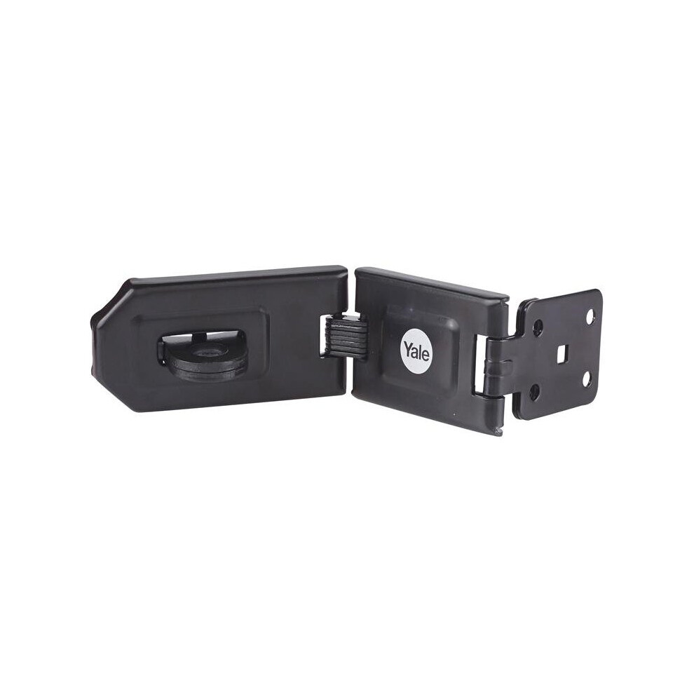 Yale Locks Hardened Steel Hasp 160mm Y155B/160/BK