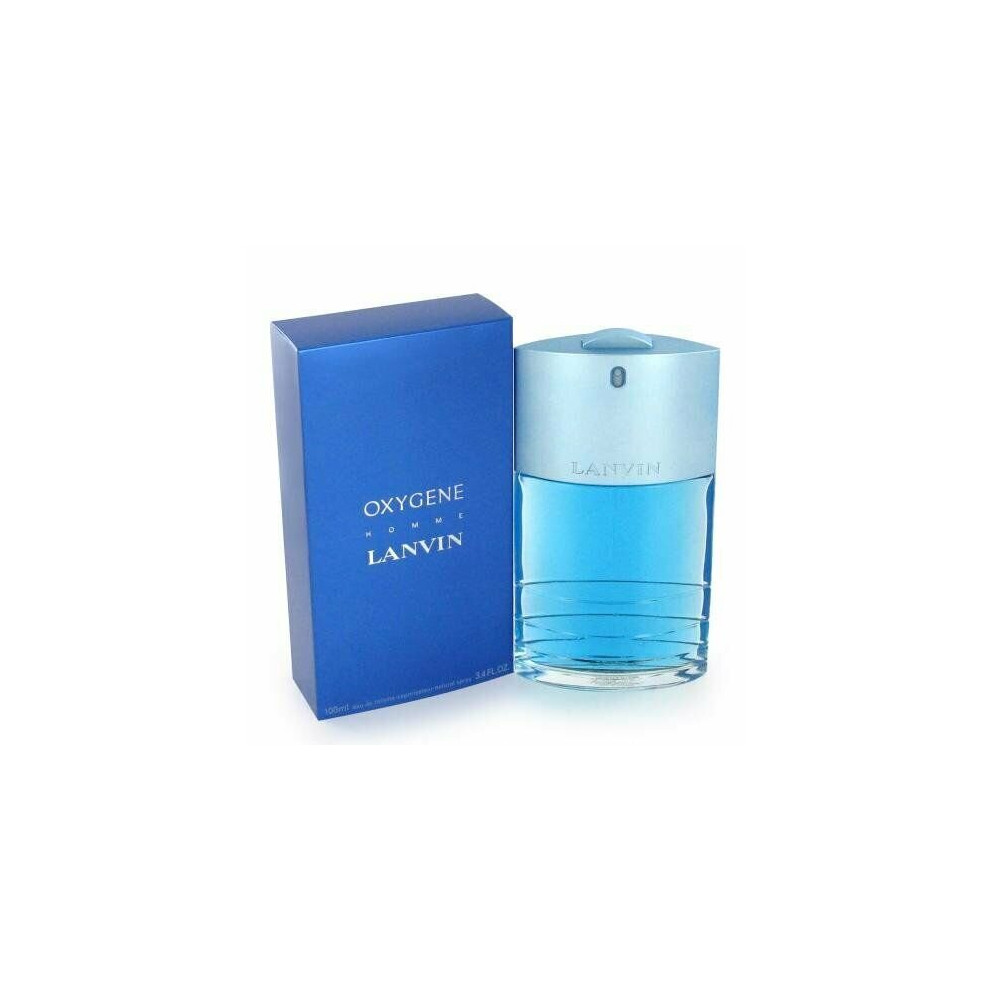 Lanvin Oxygen Men EDT Spray Eau De Toilette Spray 3.3 Oz 100 Ml