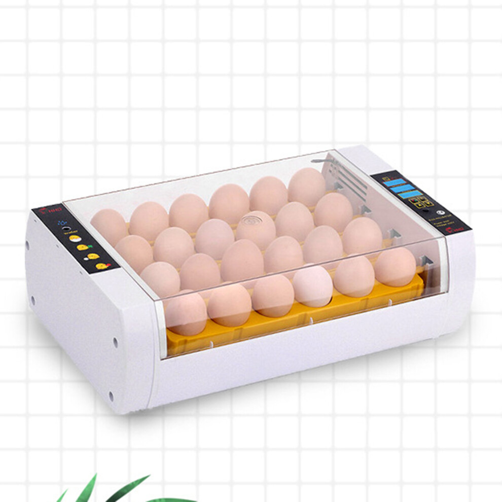 Automatic 24 Eggs Egg Hatcher Hatching Incubator Turning Heat Control