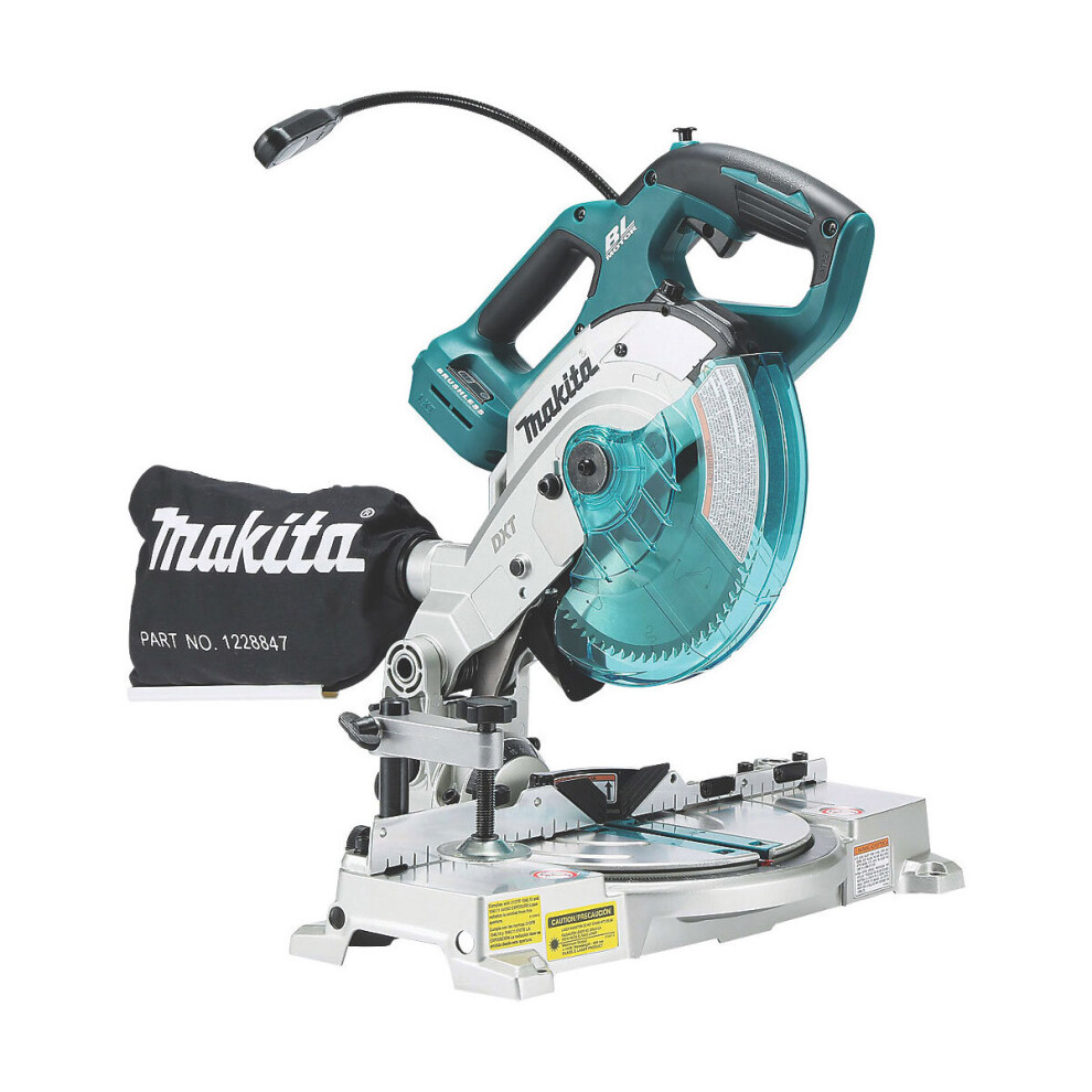 Makita Cordless Mitre Saw Double-Bevel Compound Brushless 165mm DLS600Z Bare