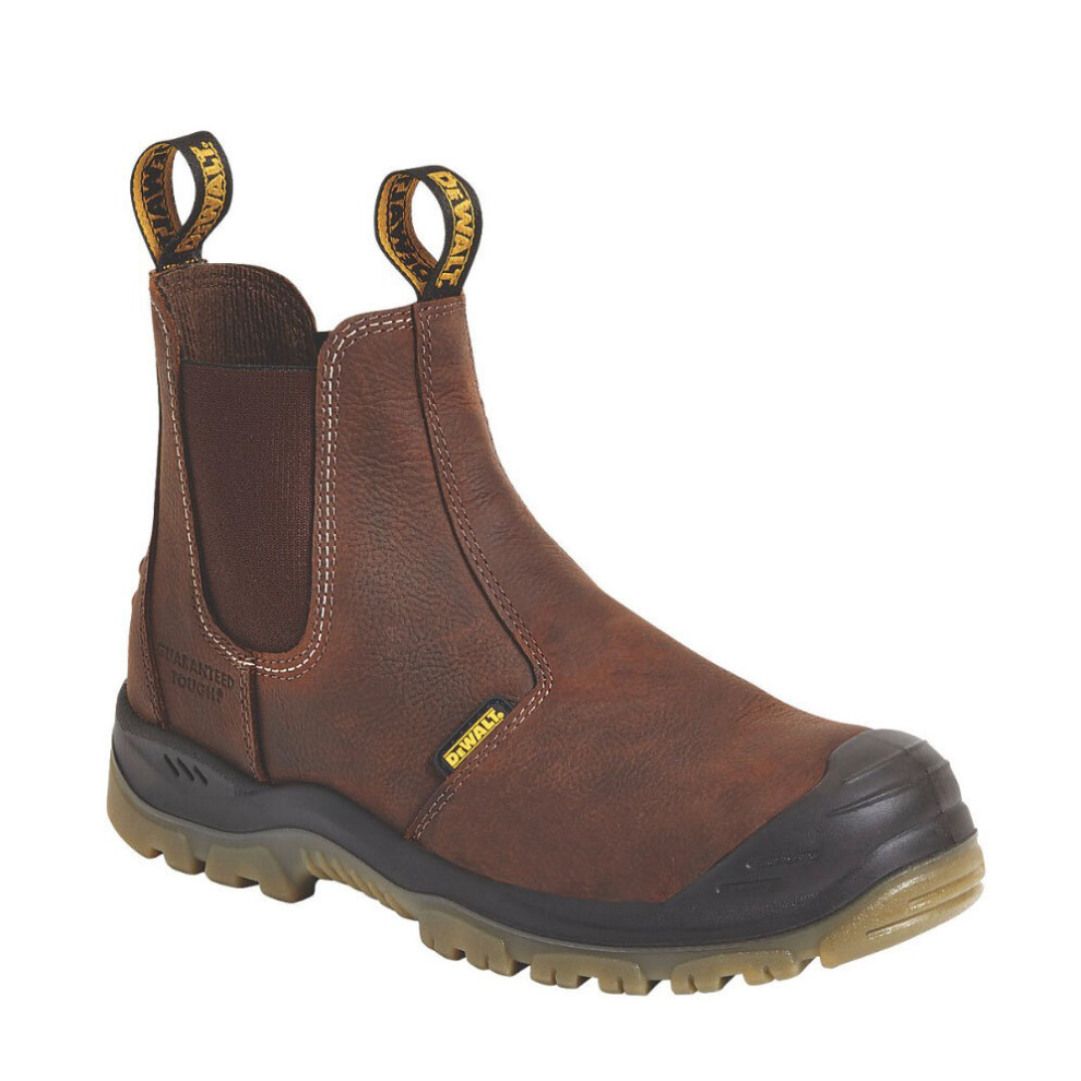 Dewalt Nitrogen Safety Dealer Boots Brown Size UK 10 Wide Fit Water Resistant