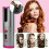 Cordless Automatic Hair Curlers Auto Rotating Wireless Ceramic Curling Iron Wand 1