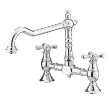 Bristan Kitchen Tap Sink Mixer Colonial Bridge Surface Mounted 180x235x225 mm