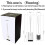 MEKEET Silicone Toilet Brush and Holder 4