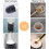 MEKEET Silicone Toilet Brush and Holder 2