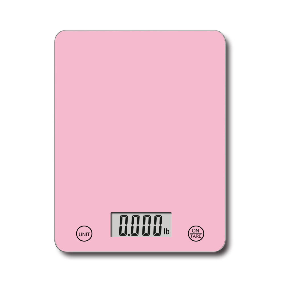 Kabalo 5kg Pink Digital LCD Electronic Kitchen Cooking Baking Prep Food Preparation Weighing Scales UKÂ