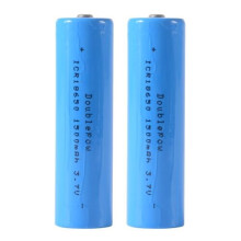2 x REPLACEMENT 18650 1500mAh 3.7V HIGH DRAIN RECHARGEABLE BATTERY
