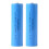 2 x REPLACEMENT 18650 1500mAh 3.7V HIGH DRAIN RECHARGEABLE BATTERY 1
