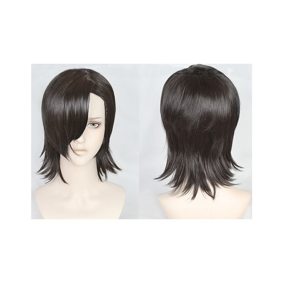 Unisex Toddler Black Jujutsu Kaisen Junpei Yoshino Cosplay Wig