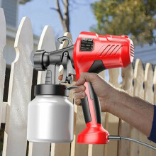 Paint Sprayer Spray Gun Airless Hvlp Electric 400w Hand Held Fence