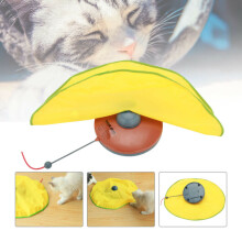 Pet Exercise Cat's Meow Motorised Revolving Play Toy Mouse Wand Tail