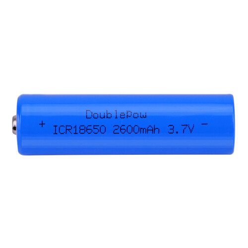 2 x REPLACEMENT 18650 2600mAh 3.7V RECHARGEABLE BATTERY No Pointed 2