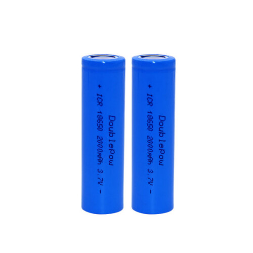 2 x REPLACEMENT 18650 2000mAh 3.7V RECHARGEABLE BATTERY Pointed 1