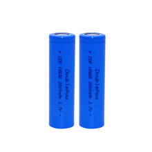 2 x REPLACEMENT 18650 2000mAh 3.7V RECHARGEABLE BATTERY NO Pointed
