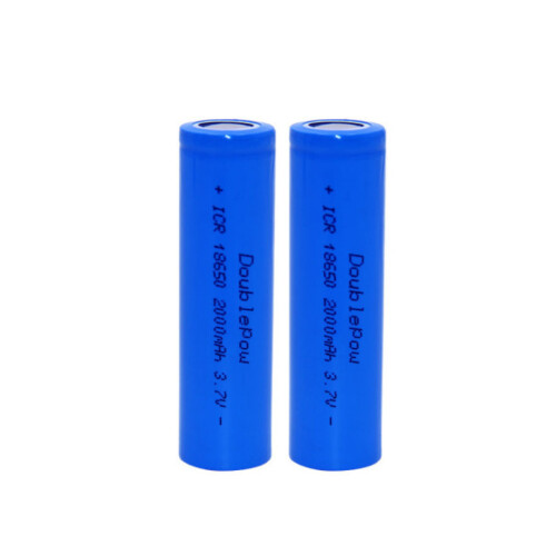 2 x REPLACEMENT 18650 2000mAh 3.7V RECHARGEABLE BATTERY NO Pointed