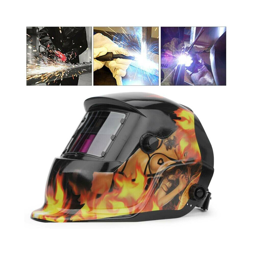 Auto Darkening Electro Welding Helmet Mask Arc Mig Welders Grinding 613310304128