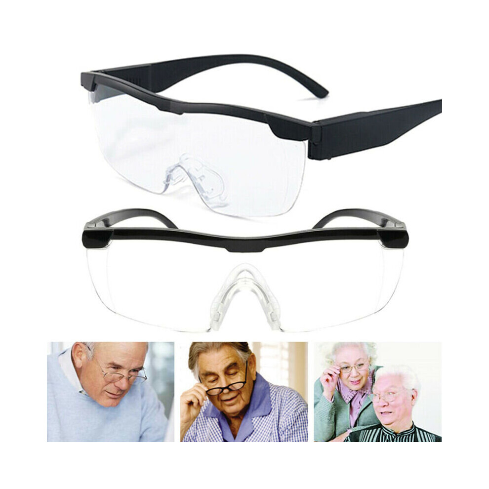 Parents Hands Free Magnifying Glasses Magnifier 160% with Led for Reading