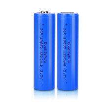 2 x REPLACEMENT 18650 2200mAh 3.7V RECHARGEABLE BATTERY No Pointed