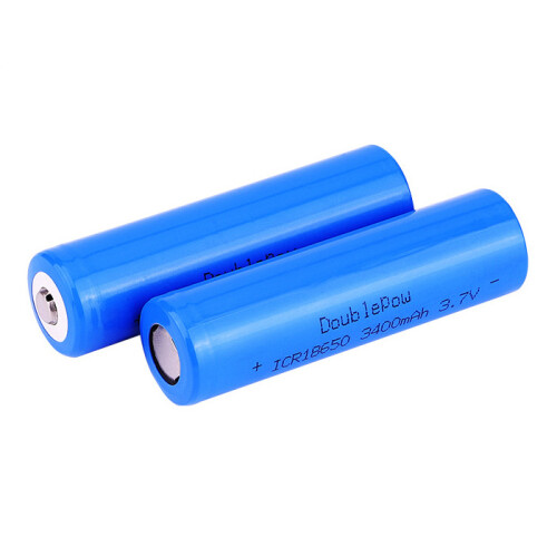 2 x REPLACEMENT 18650 3400mAh 3.7V RECHARGEABLE BATTERY No Pointed 2