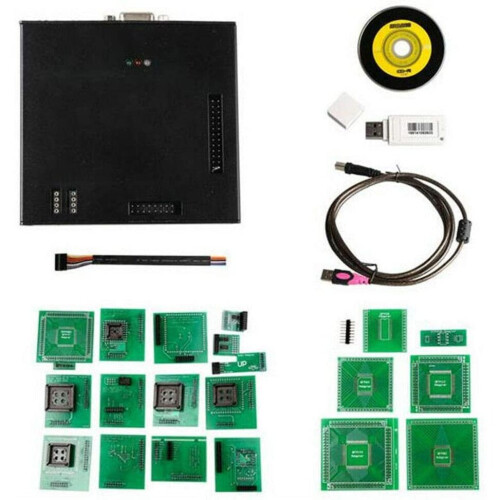 XPROG-M V5.84 Firmware V4.4 ECU Programmer Interface With USB Dongle ECU Chip Tunning Kit For Error Replacement EEPROM Adaptor 1